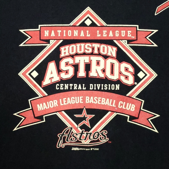 2006 Houston Astros Major League Baseball Y2K Stitches T-shirt - Picture 3 of 8